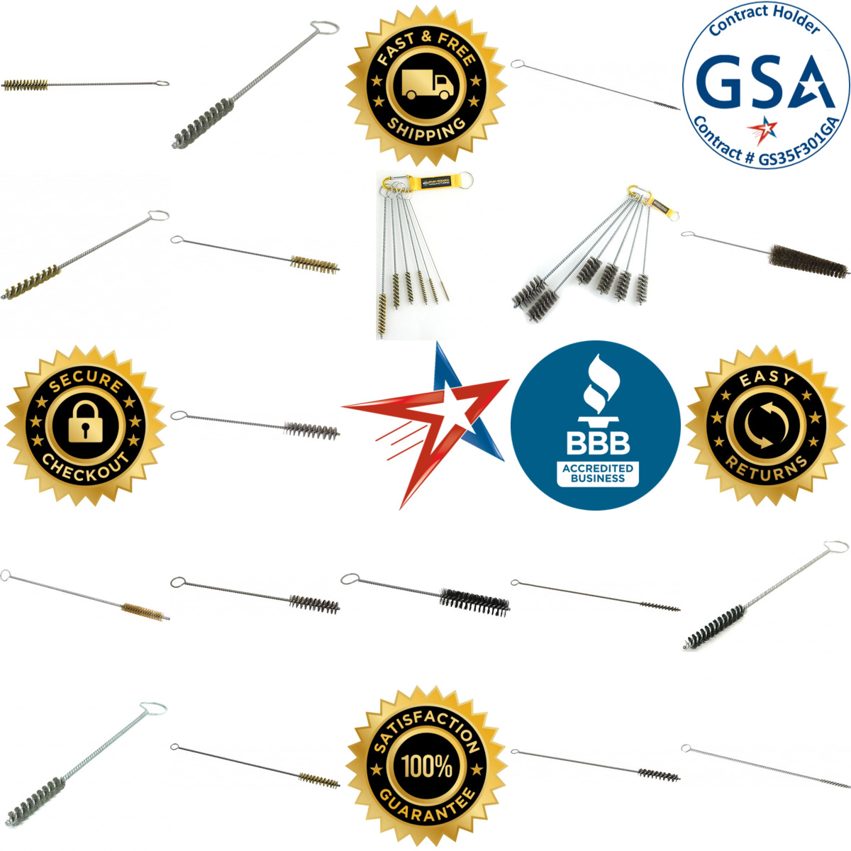Millions of Products A selection of Spiral Brushes products on GoVets