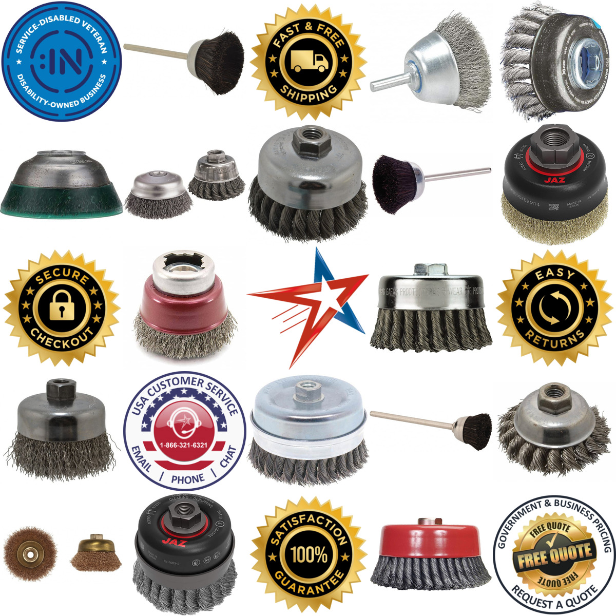 Millions of Products A selection of Cup Brushes products on GoVets