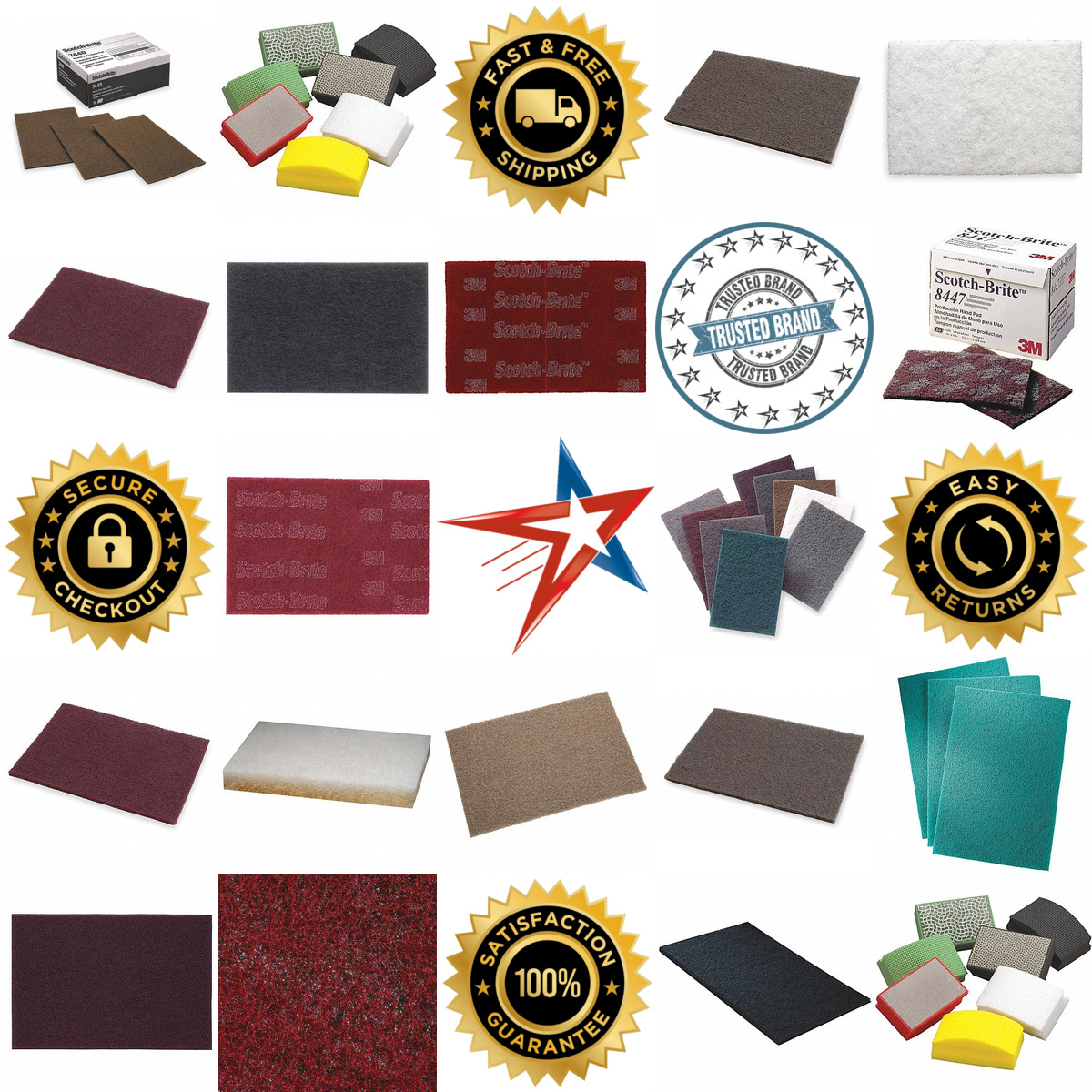 Millions of Products A selection of Sanding Hand Pads products on GoVets