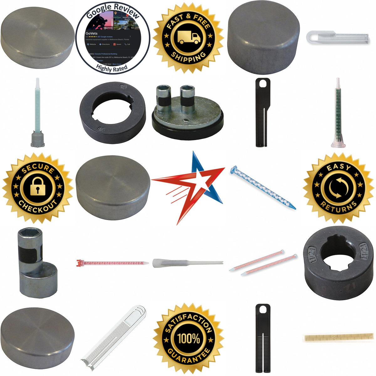 Millions of Products A selection of Manual Two Part Adhesive Dispenser Tips and Access products on GoVets