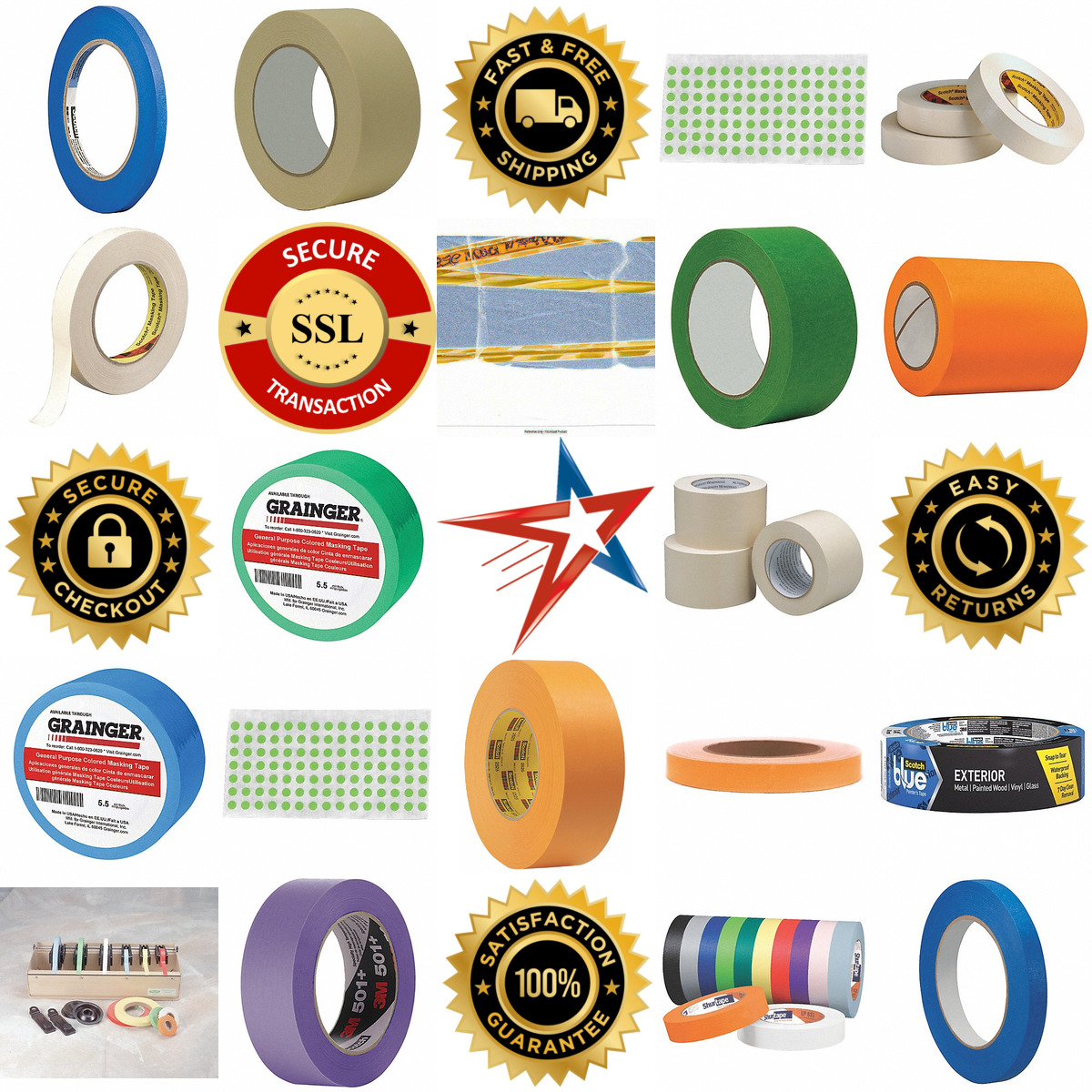 Millions of Products A selection of Masking and Surface Protection Tape products on GoVets
