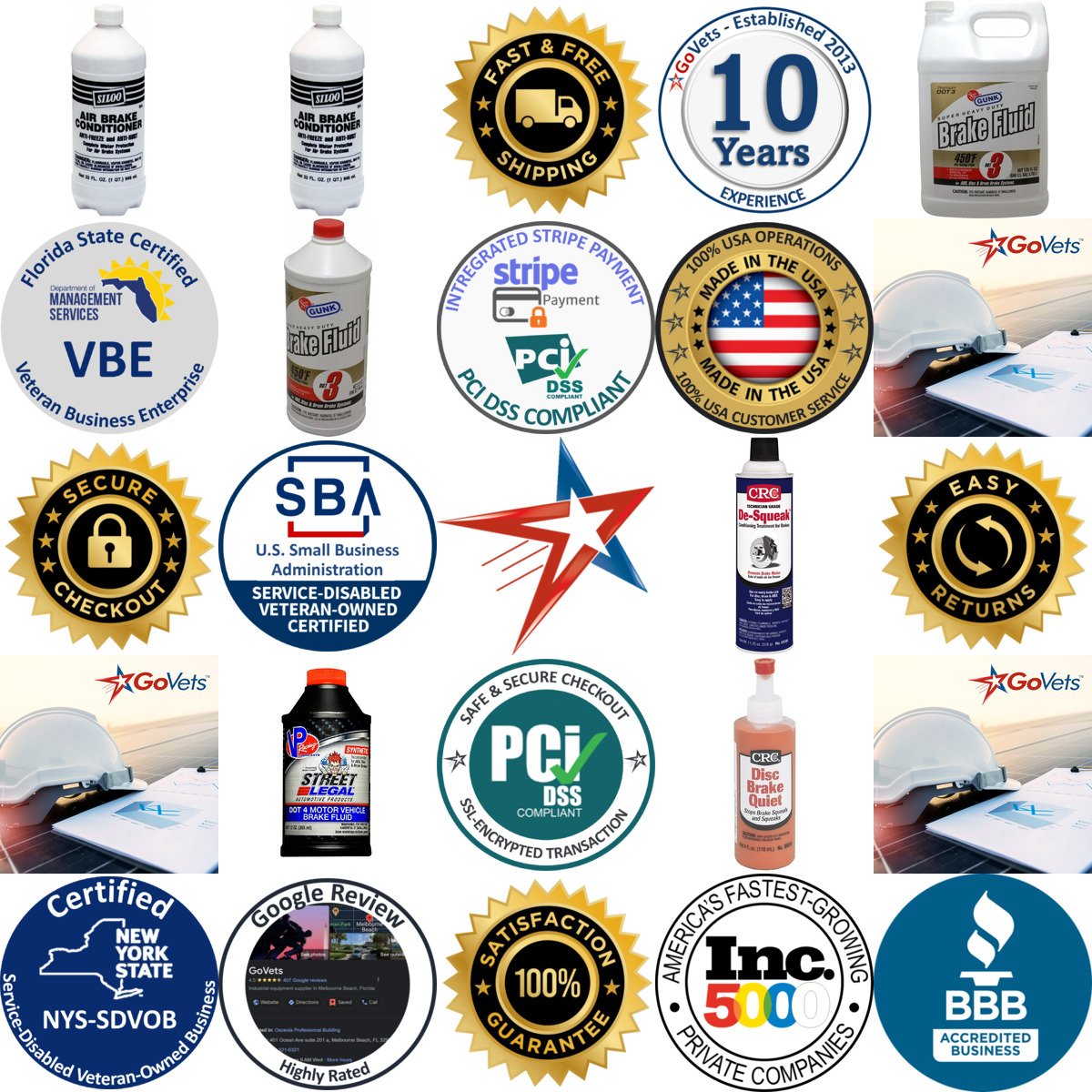 Millions of Products A selection of Brake Fluid products on GoVets