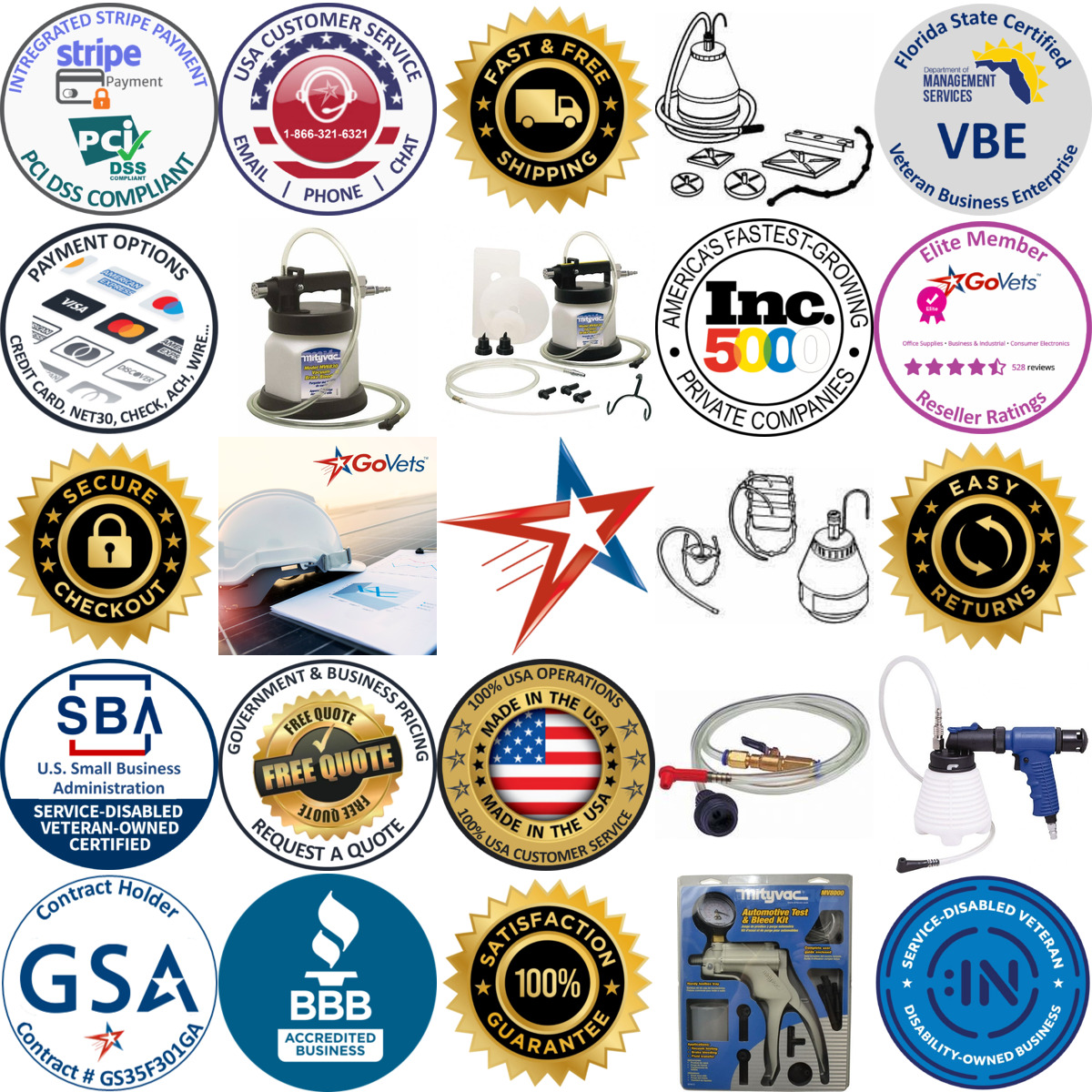 Millions of Products A selection of Automotive Brake Bleeders products on GoVets