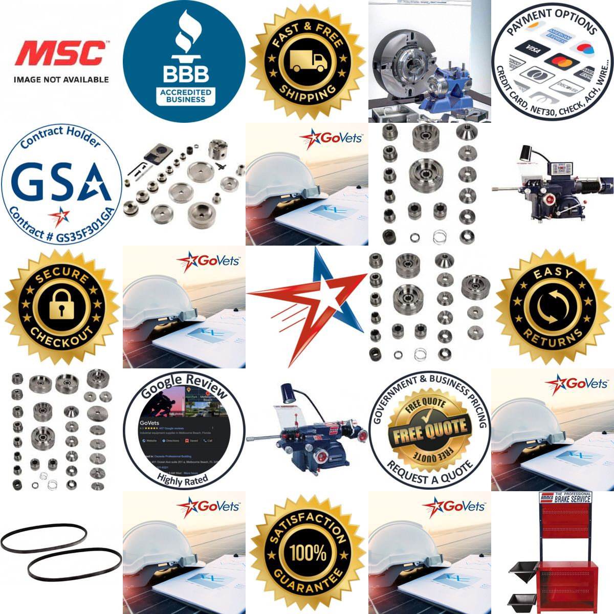 Millions of Products A selection of Automotive Brake Lathe and Accessories products on GoVets