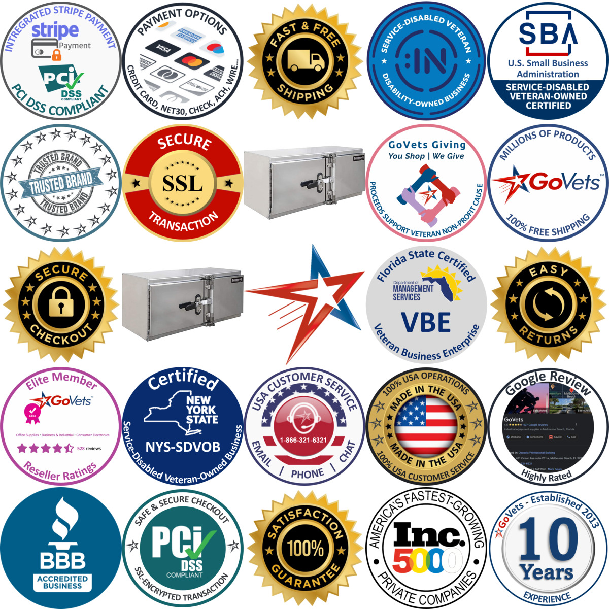 Millions of Products A selection of Truck Tool Storage Units products on GoVets