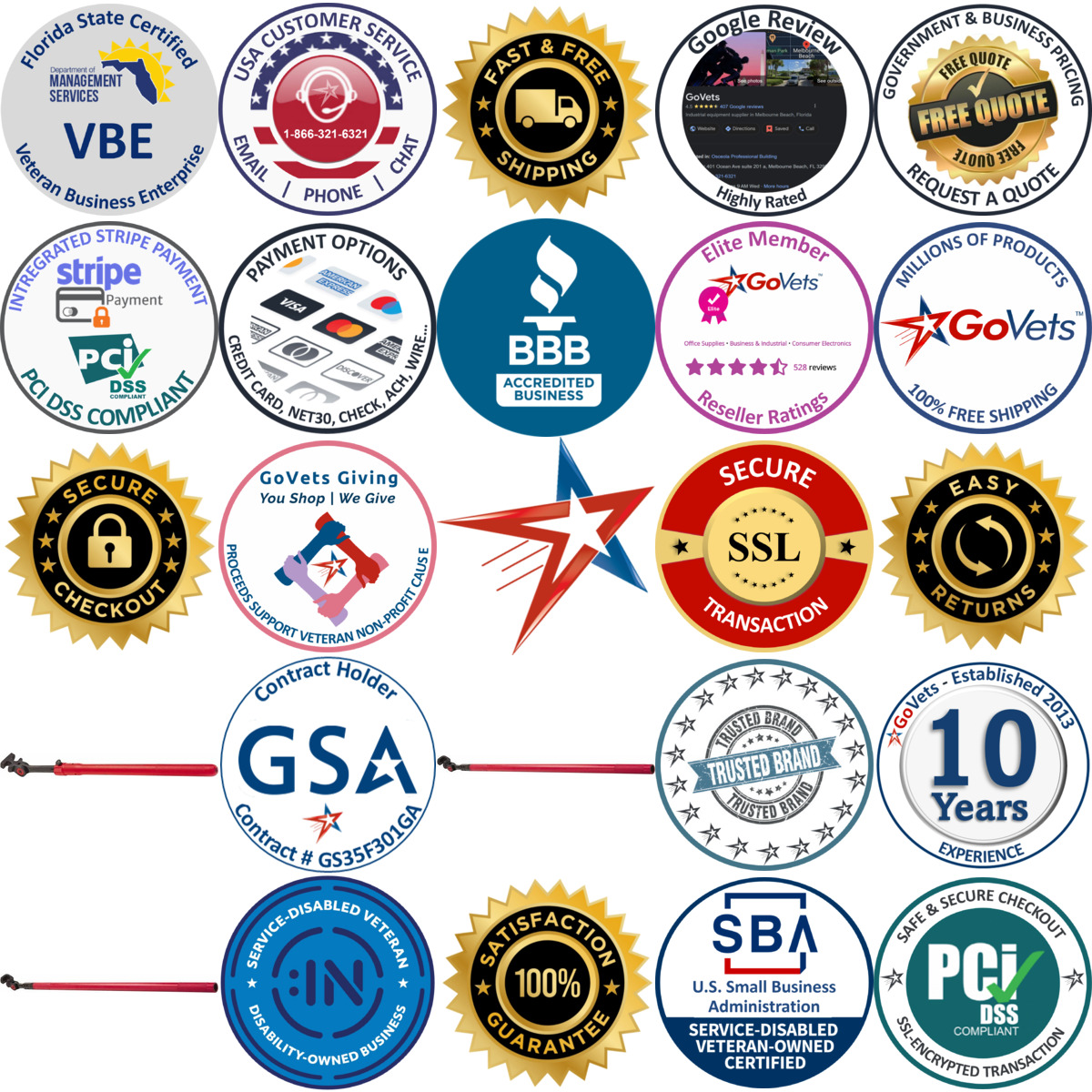 Millions of Products A selection of h.k. Porter products on GoVets