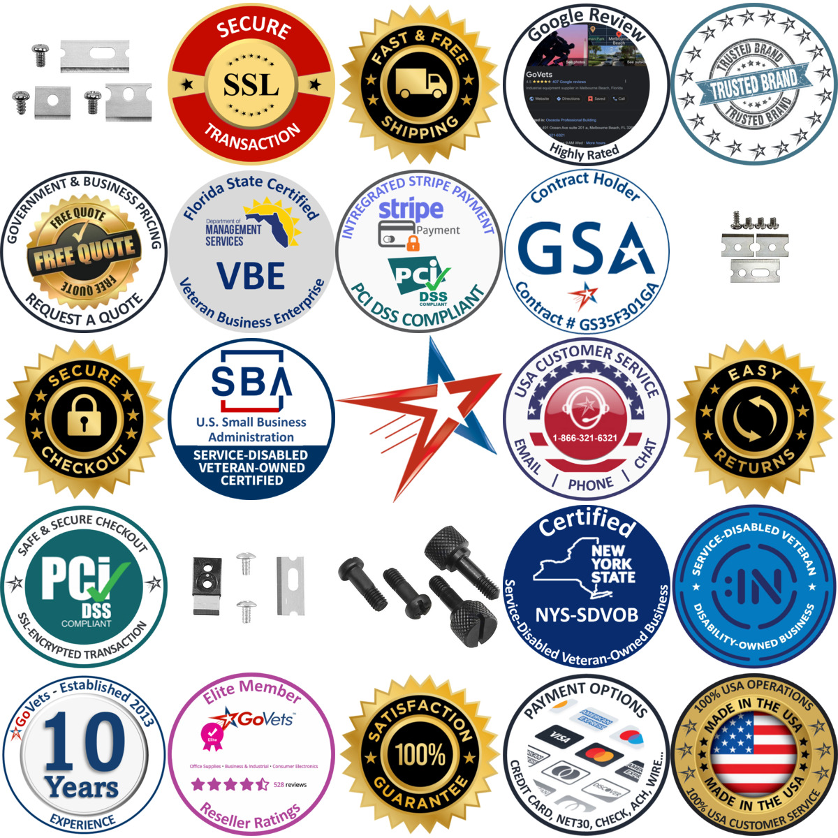 Millions of Products A selection of Hand Crimper Accessories products on GoVets