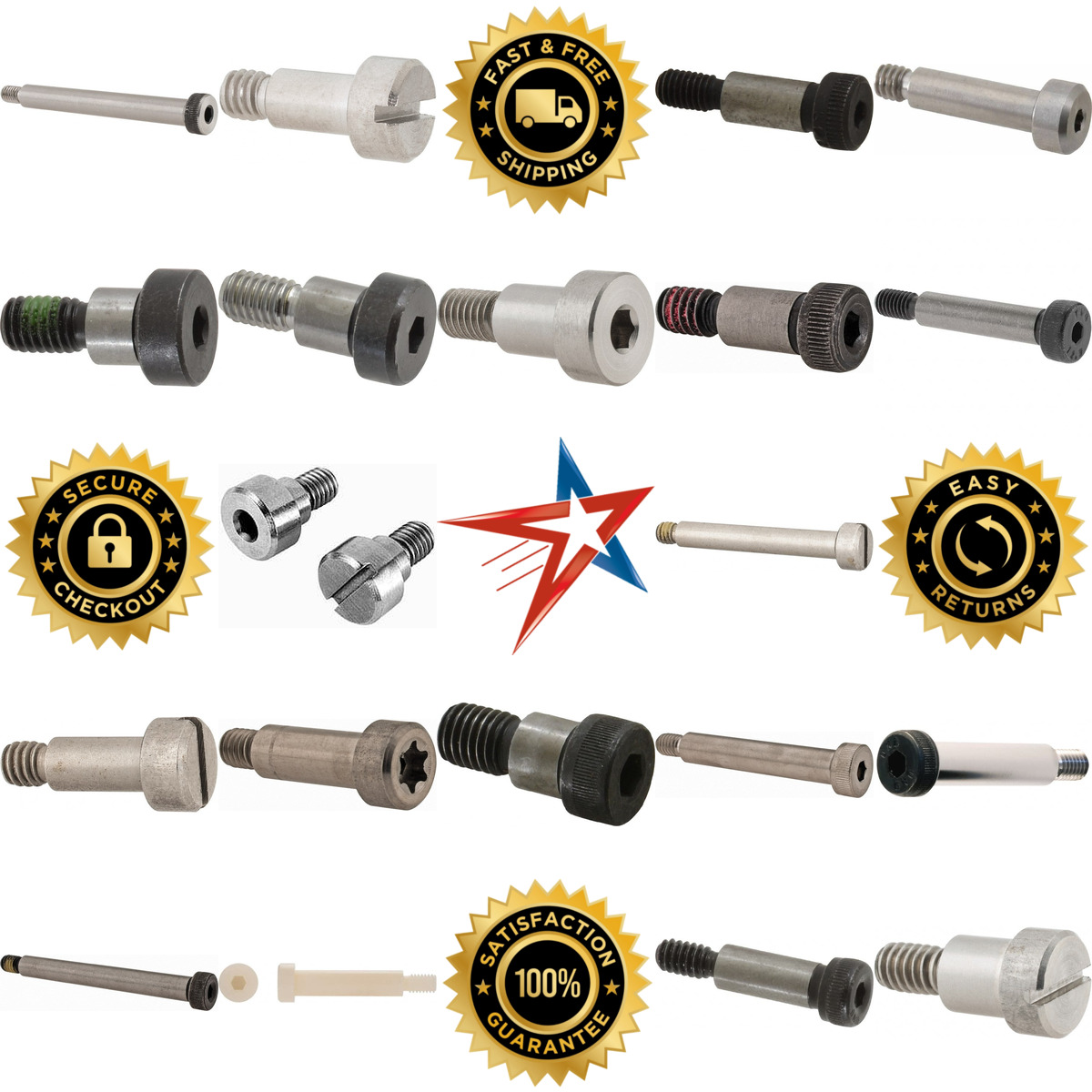 Millions of Products A selection of Shoulder Screws and Stripper Bolts products on GoVets