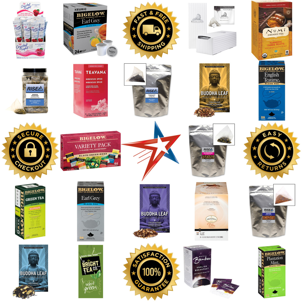 Millions of Products A selection of Tea products on GoVets