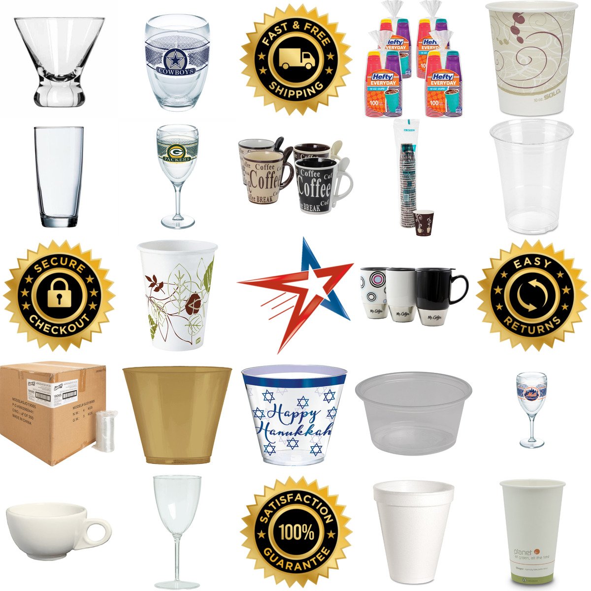 Millions of Products A selection of Cups products on GoVets