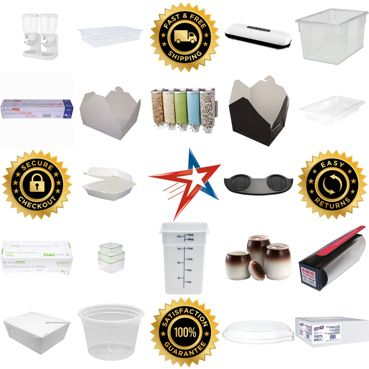 Millions of Products A selection of Food Storage products on GoVets