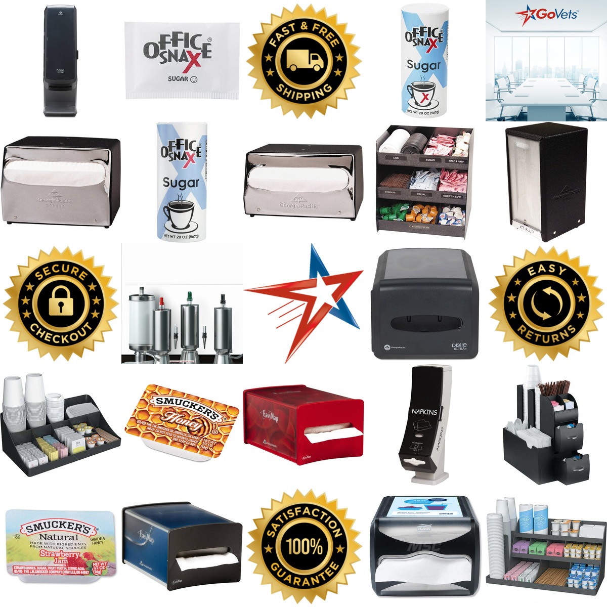 Millions of Products A selection of Condiments and Dispensers products on GoVets