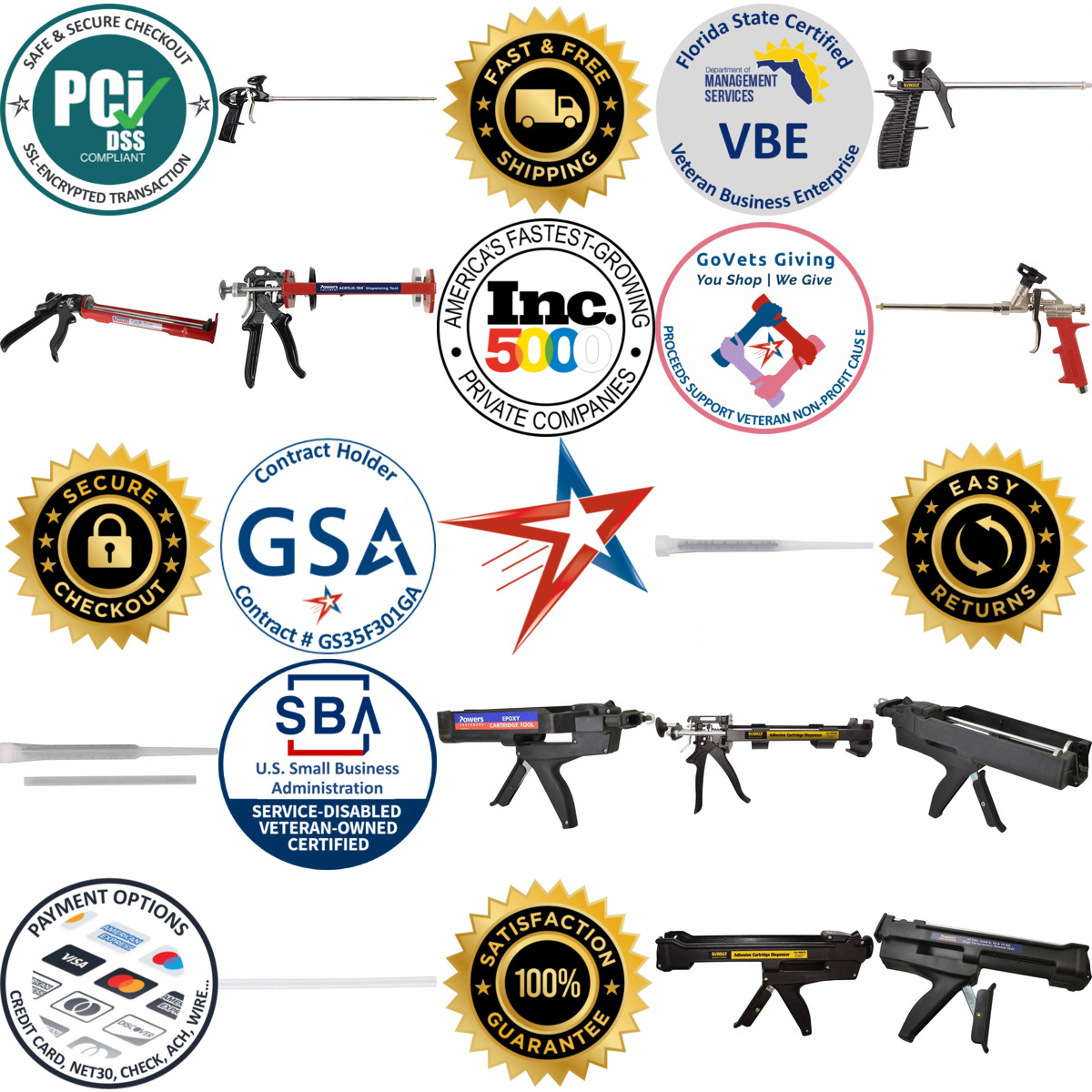 Millions of Products A selection of Dewalt Anchors and Fasteners products on GoVets
