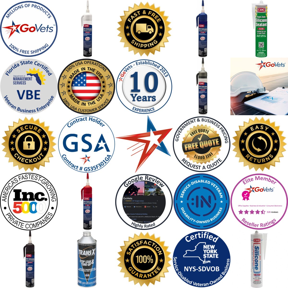 Millions of Products A selection of Crc products on GoVets