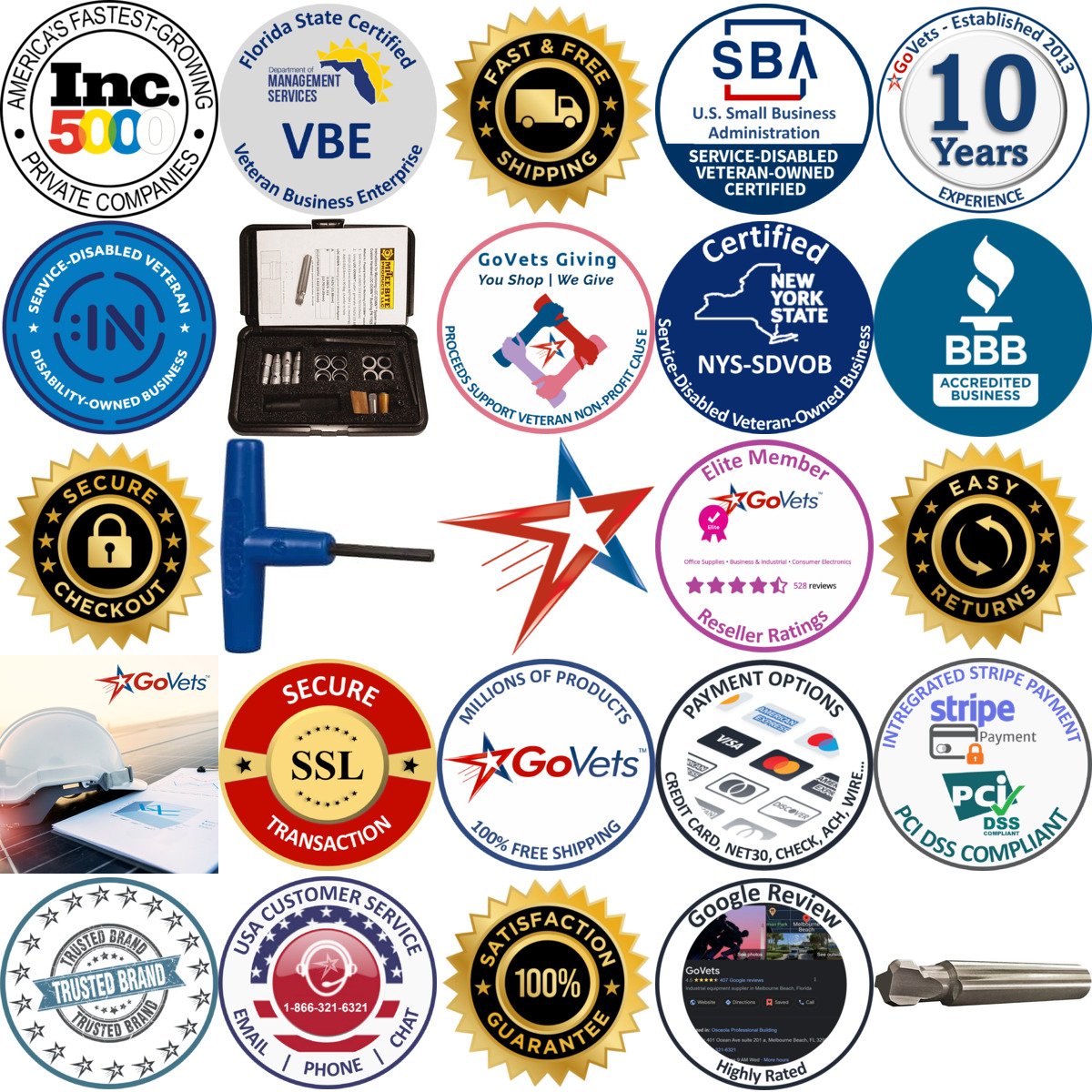 Millions of Products A selection of Clamp Installation Tools products on GoVets