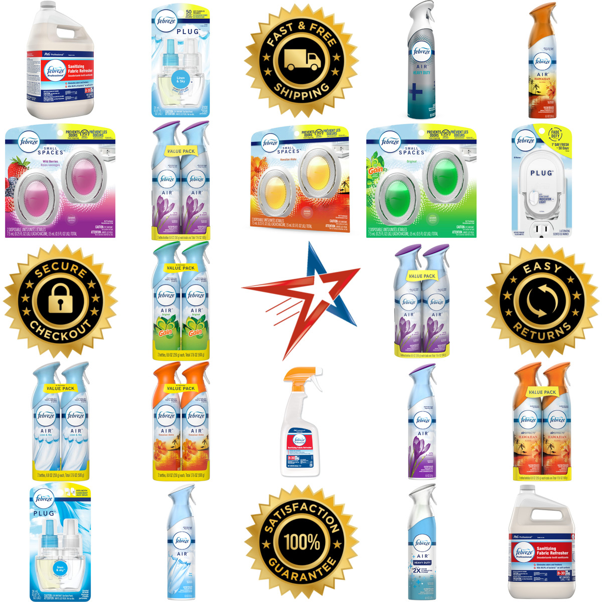 Millions of Products A selection of The Procter and Gamble Company products on GoVets