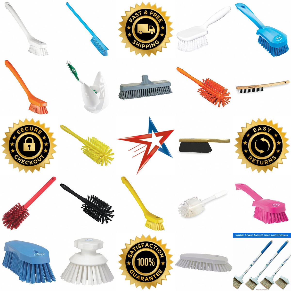 Millions of Products A selection of Cleaning Brushes products on GoVets