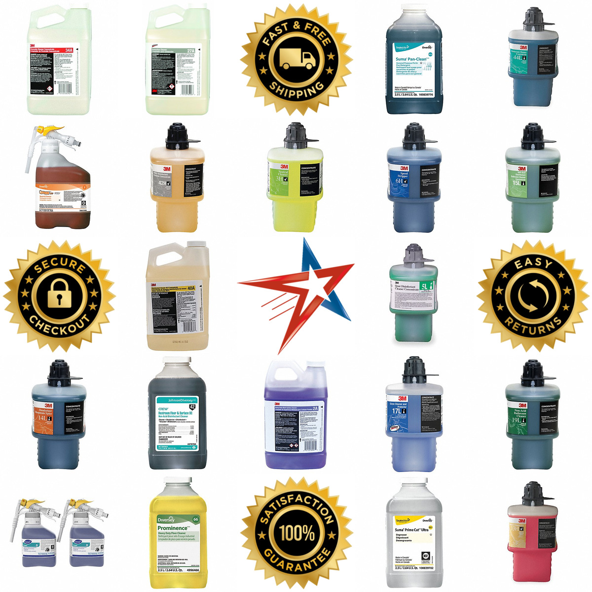 Millions of Products A selection of Dilution Control System Chemicals products on GoVets