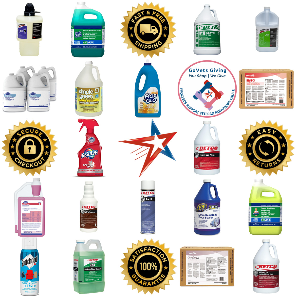 Millions of Products A selection of Floor Cleaners products on GoVets