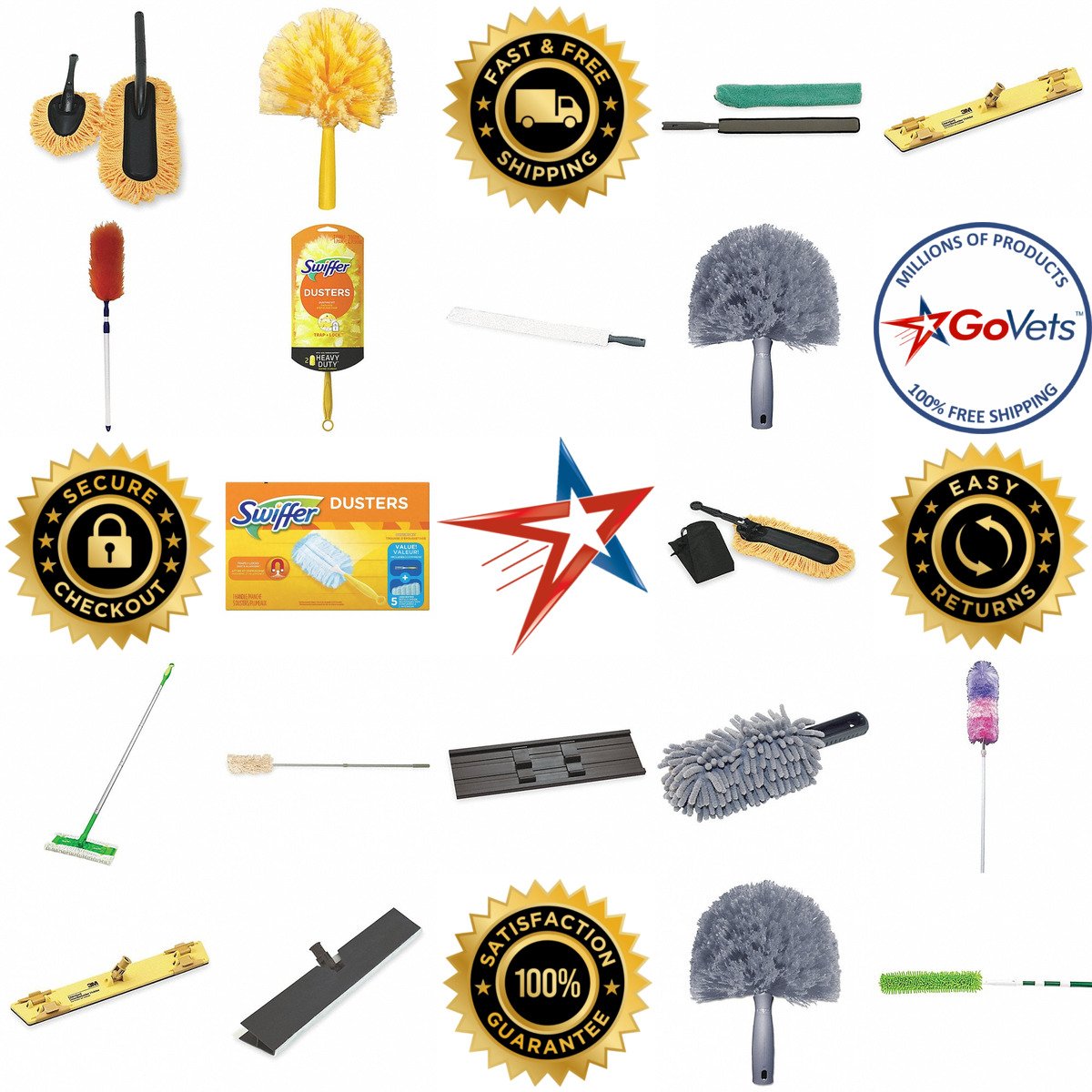 Millions of Products A selection of Handled Dusters products on GoVets