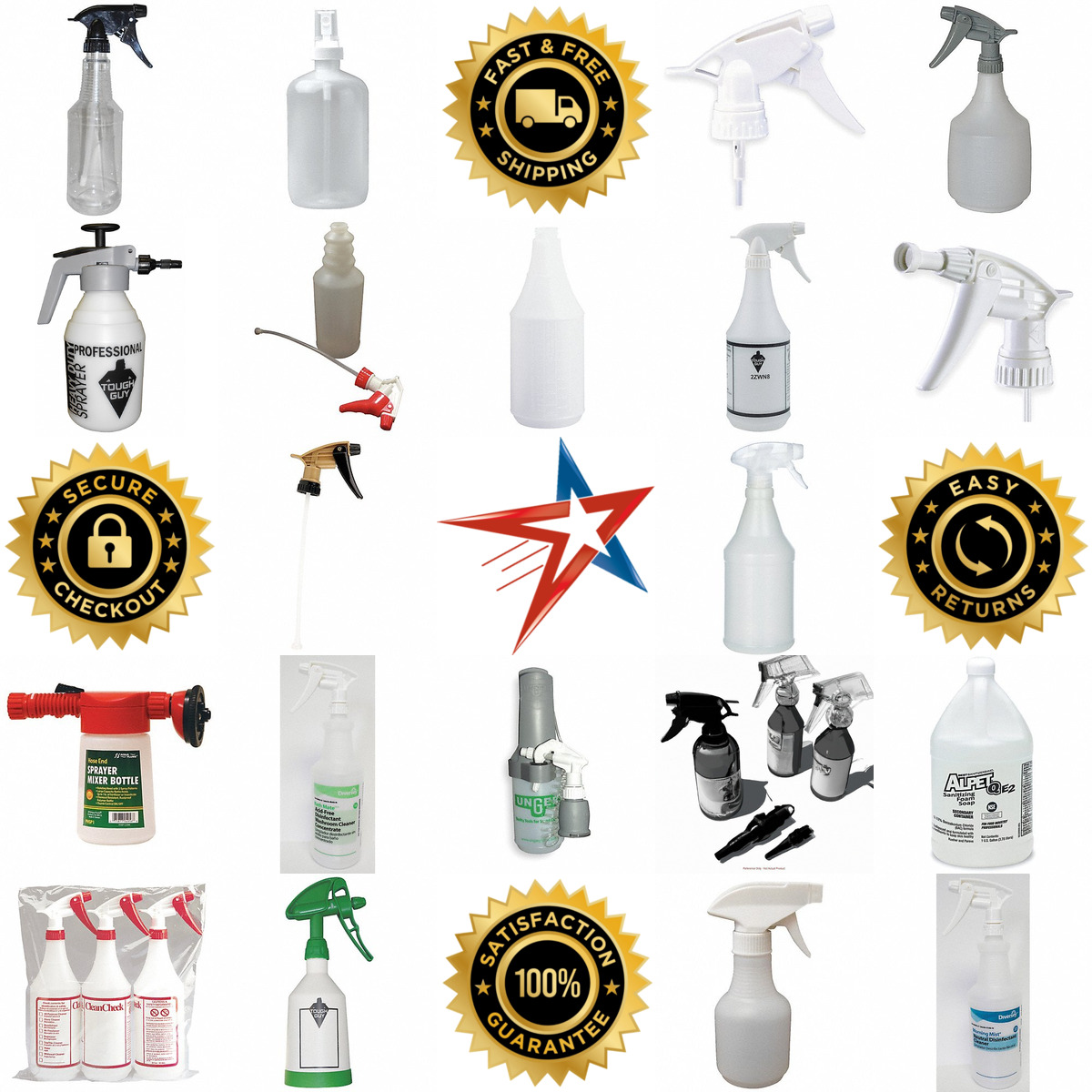 Millions of Products A selection of Spray Bottles and Trigger Sprays products on GoVets