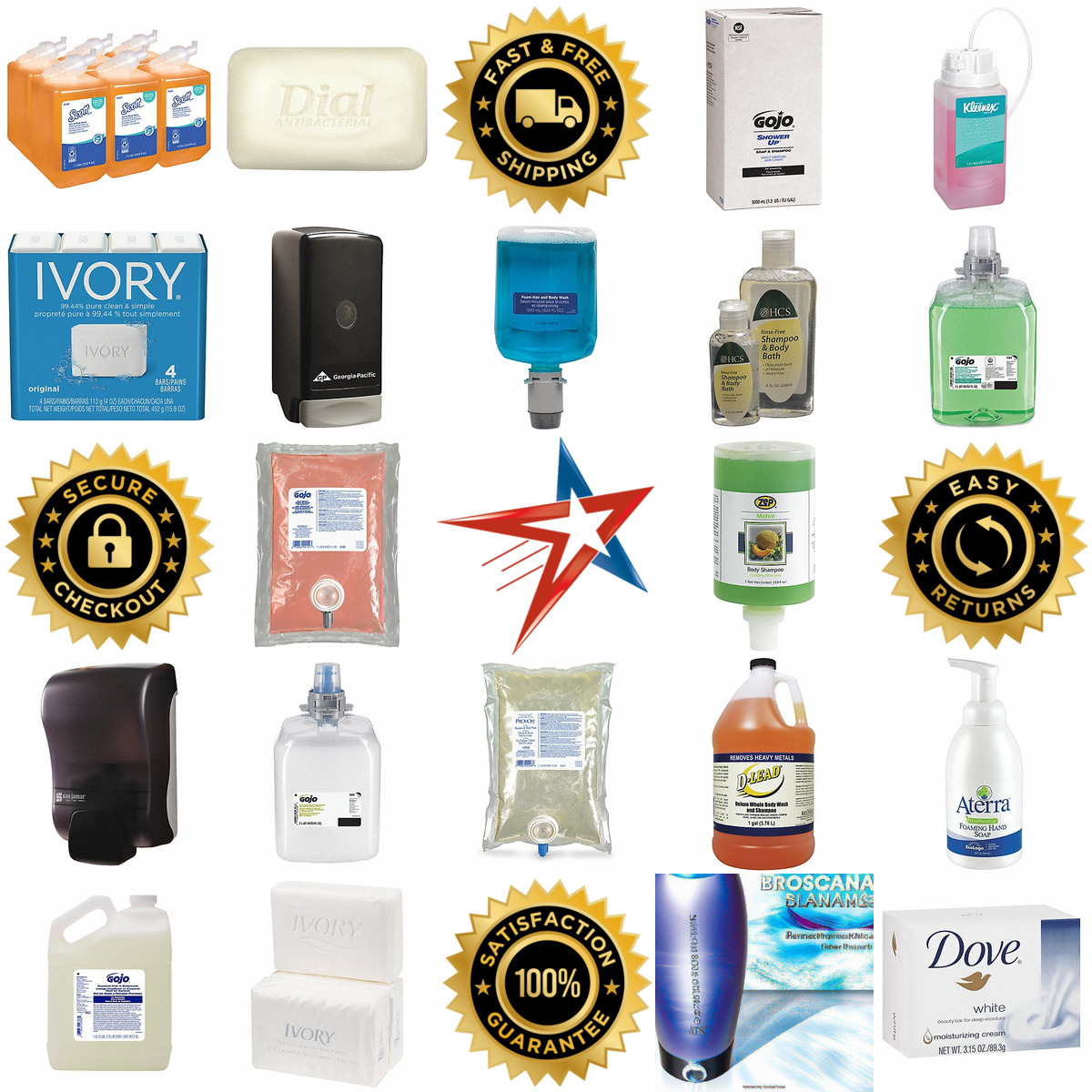 Millions of Products A selection of Shampoo Conditioner and Body Wash products on GoVets