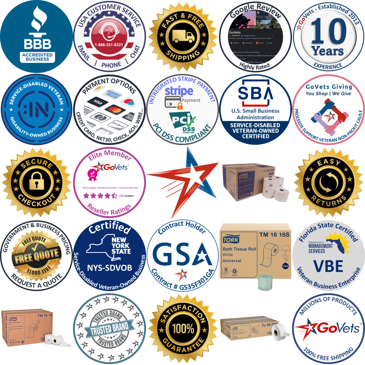 Millions of Products A selection of Sca Tissue n.a. products on GoVets