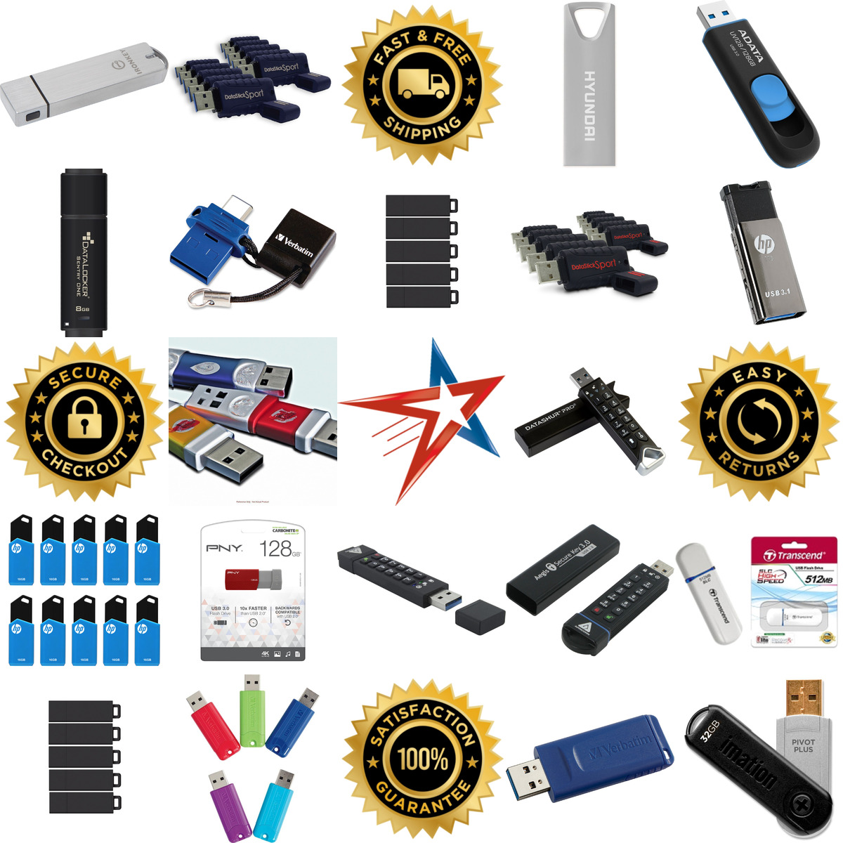 Millions of Products A selection of Usb Flash Drives products on GoVets