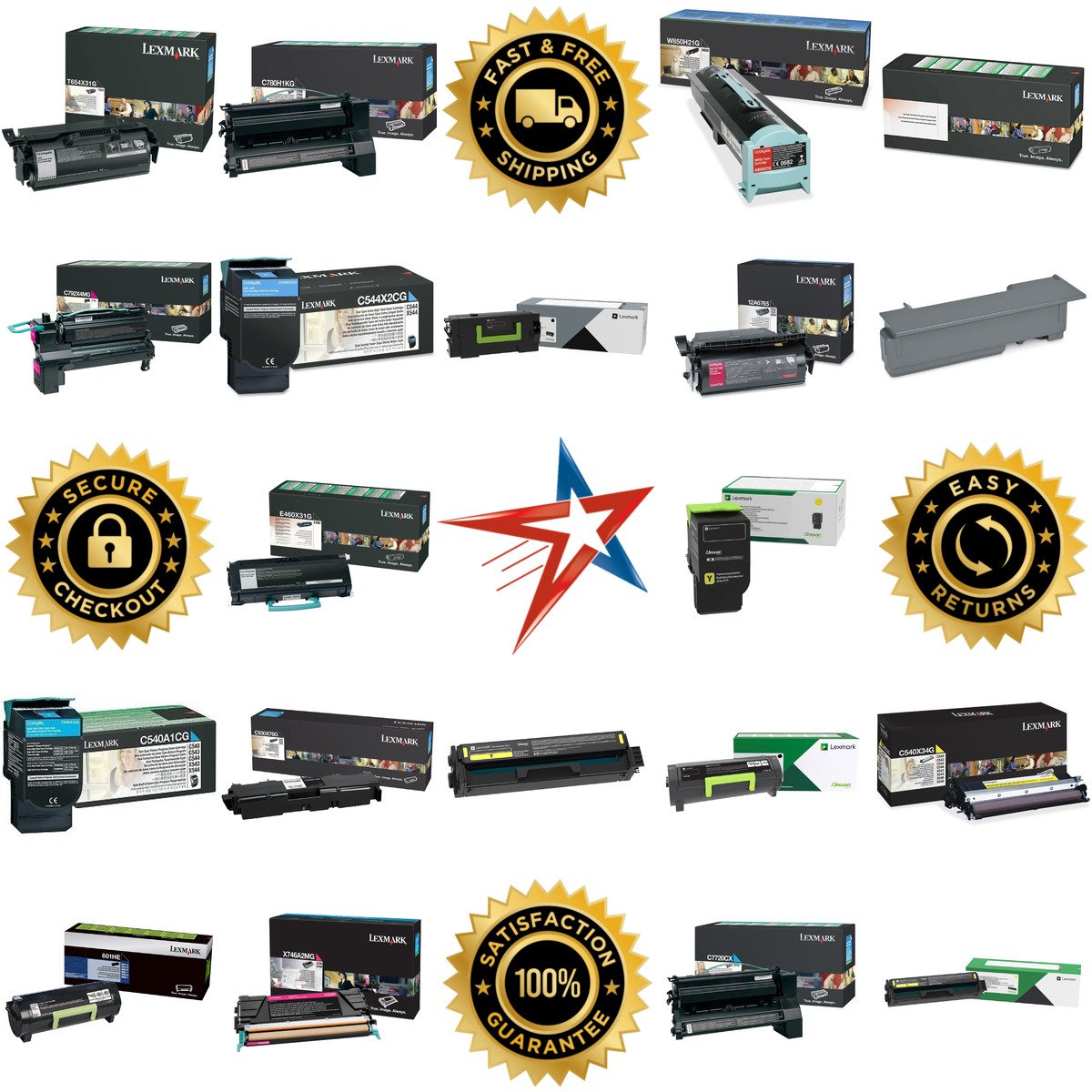 Millions of Products A selection of Lexmark International inc. products on GoVets