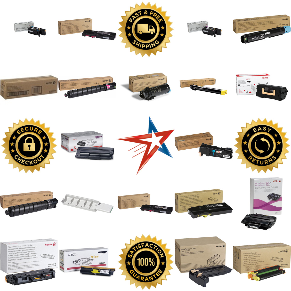 Millions of Products A selection of Xerox Corporation products on GoVets