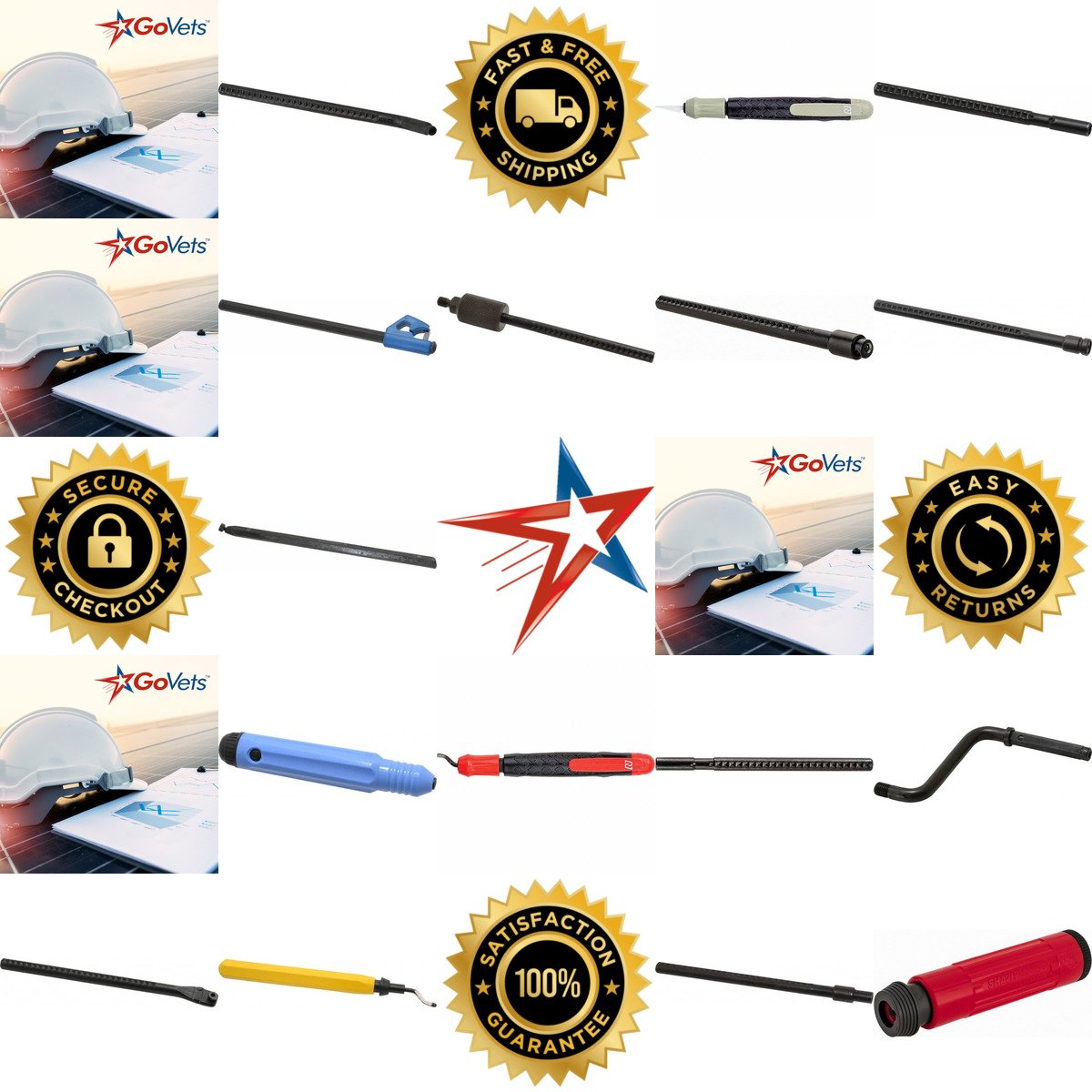 Millions of Products A selection of Handles and Blade Holders products on GoVets