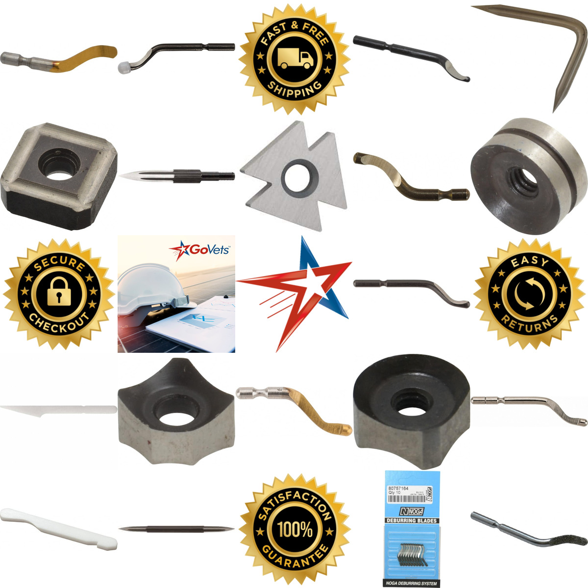 Millions of Products A selection of Swivel and Scraper Blades products on GoVets