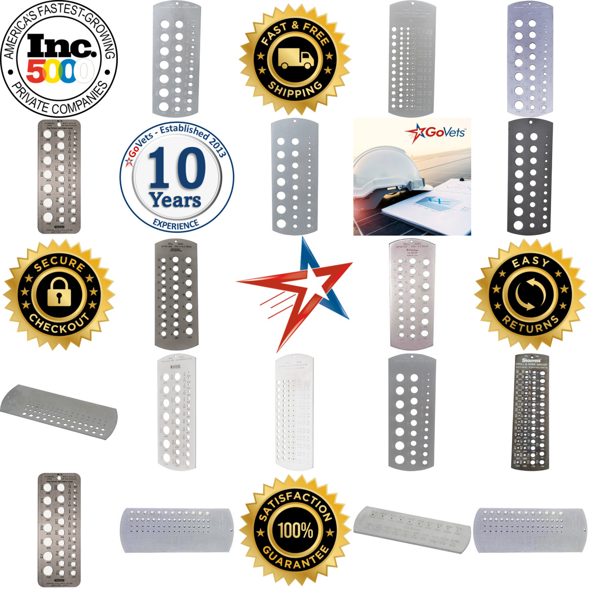 Millions of Products A selection of Drill Gages products on GoVets