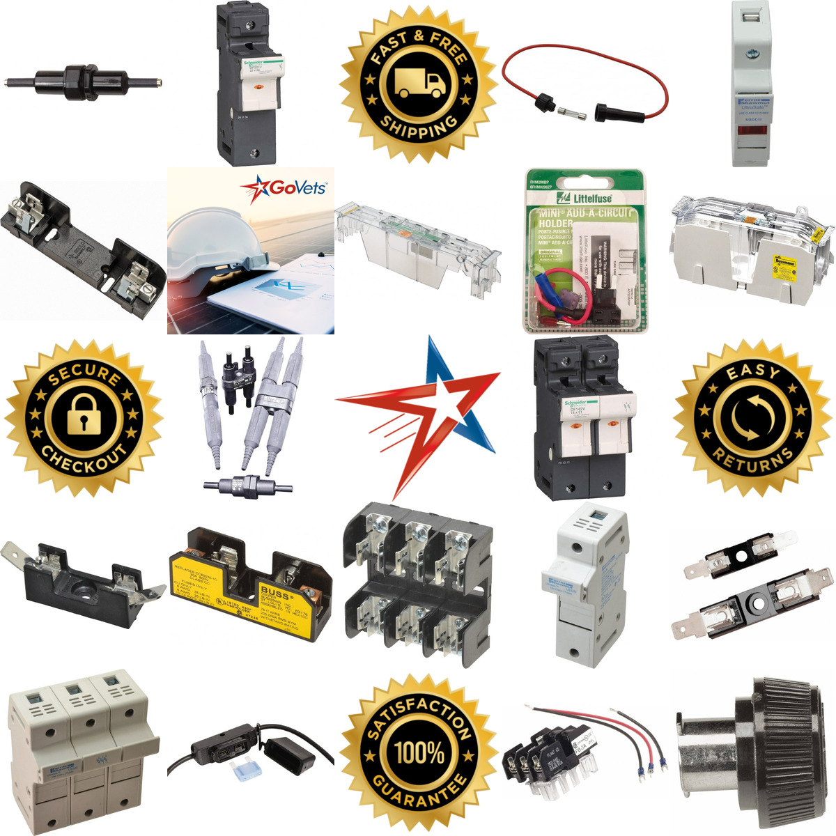 A selection of Fuse Blocks and Holders products on GoVets