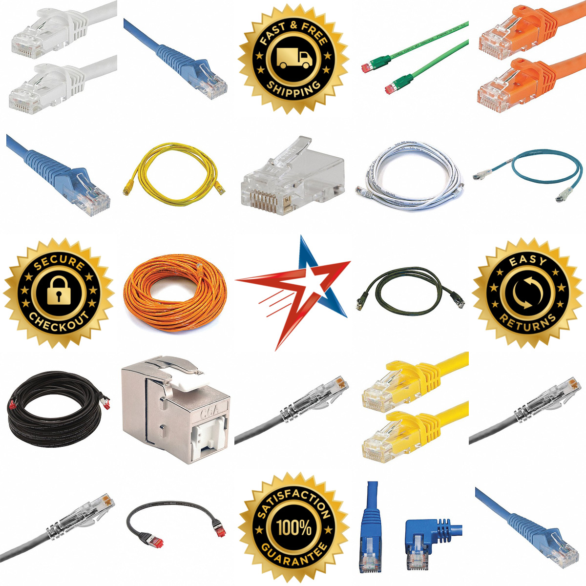 Millions of Products A selection of Voice Data Patch Cords products on GoVets