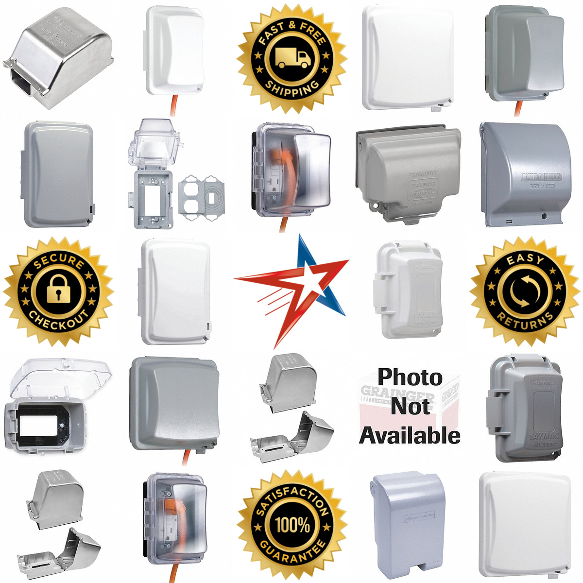Millions of Products A selection of While in Use Weatherproof Box Covers products on GoVets