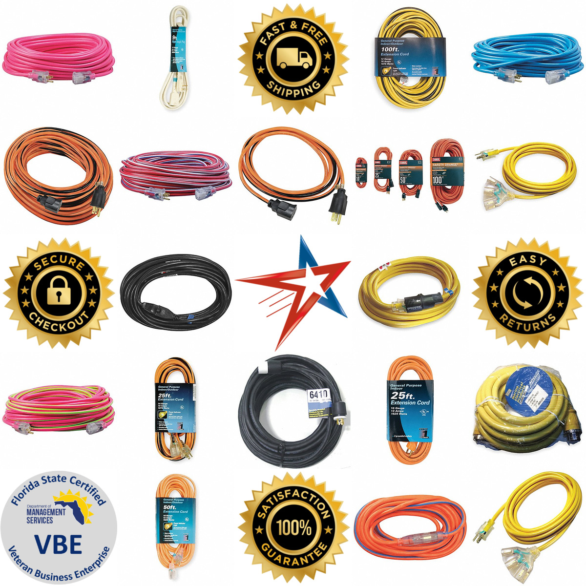 Millions of Products A selection of Extension Cords products on GoVets