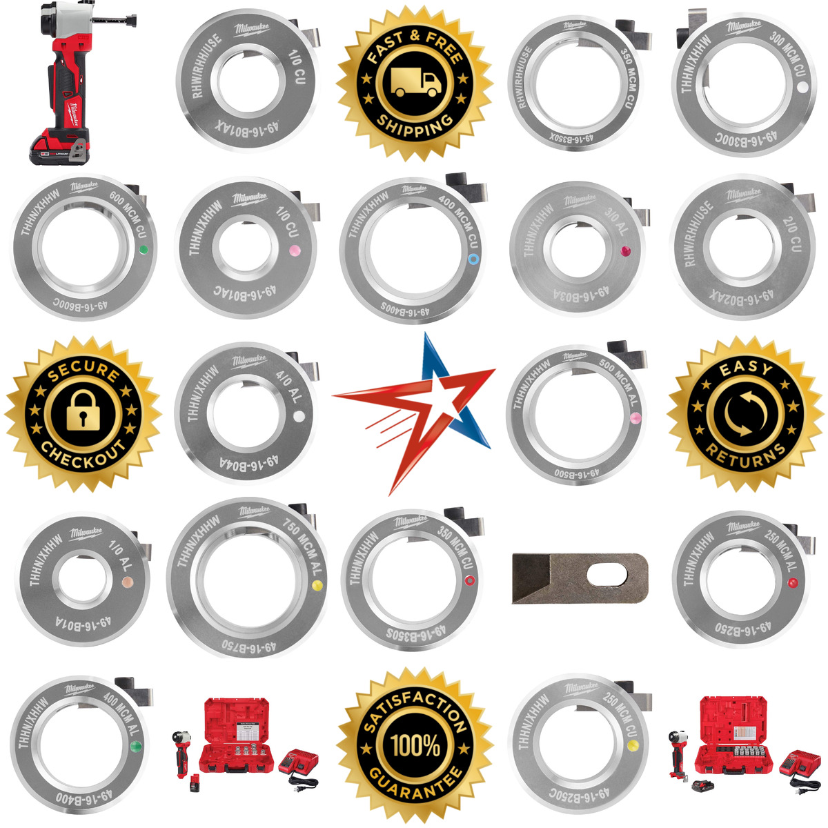 Millions of Products A selection of Milwaukee Tool products on GoVets