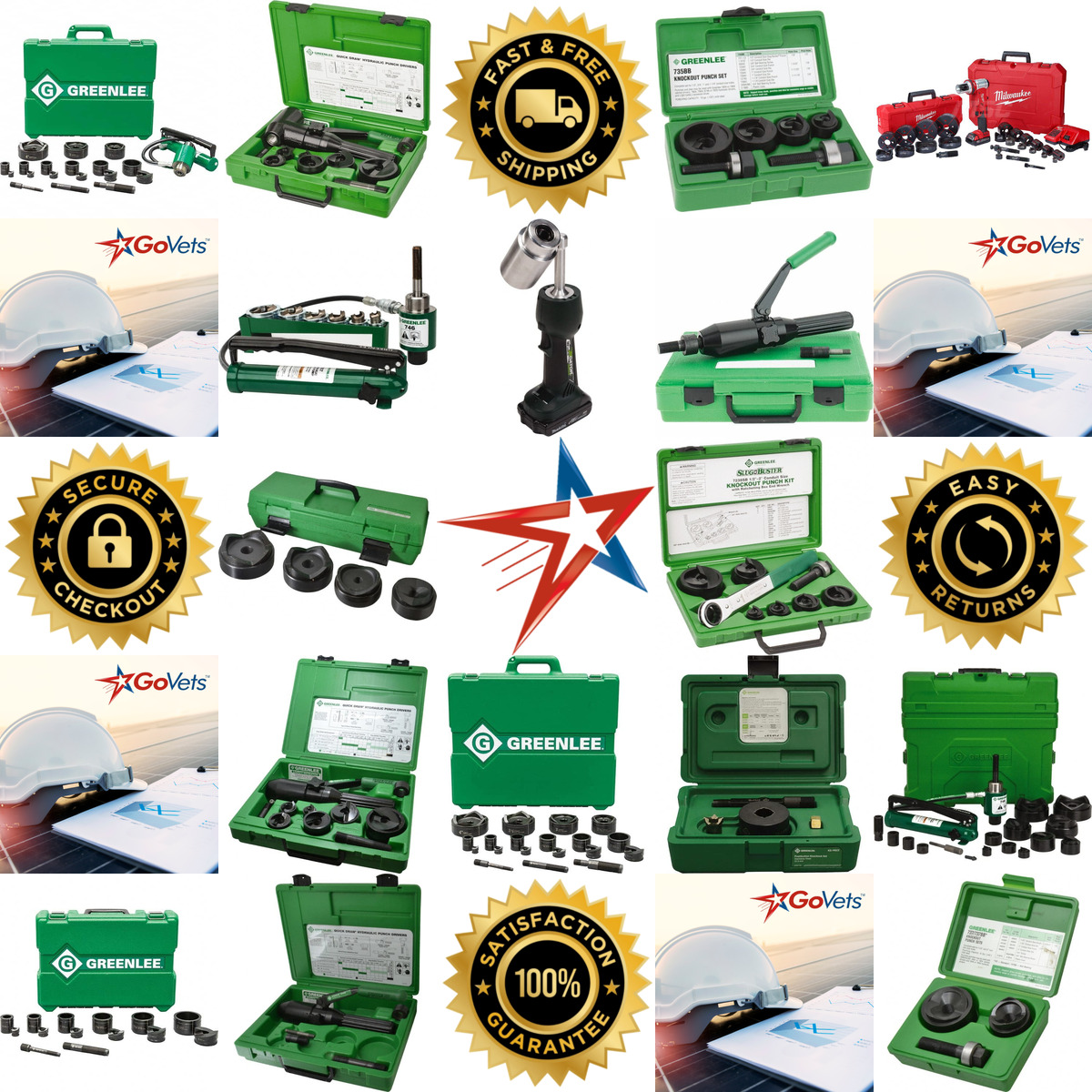 Millions of Products A selection of Punch and Driver Kits products on GoVets