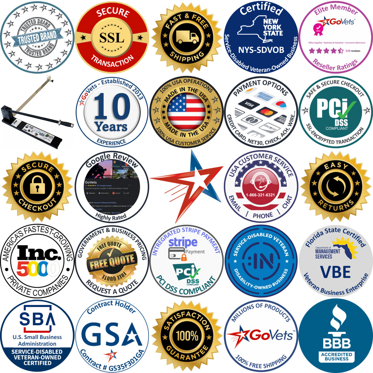 Millions of Products A selection of Automation Systems Interconnect products on GoVets