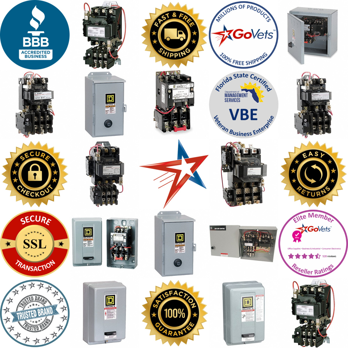 Millions of Products A selection of Magnetic Starters With Thermal Overload products on GoVets