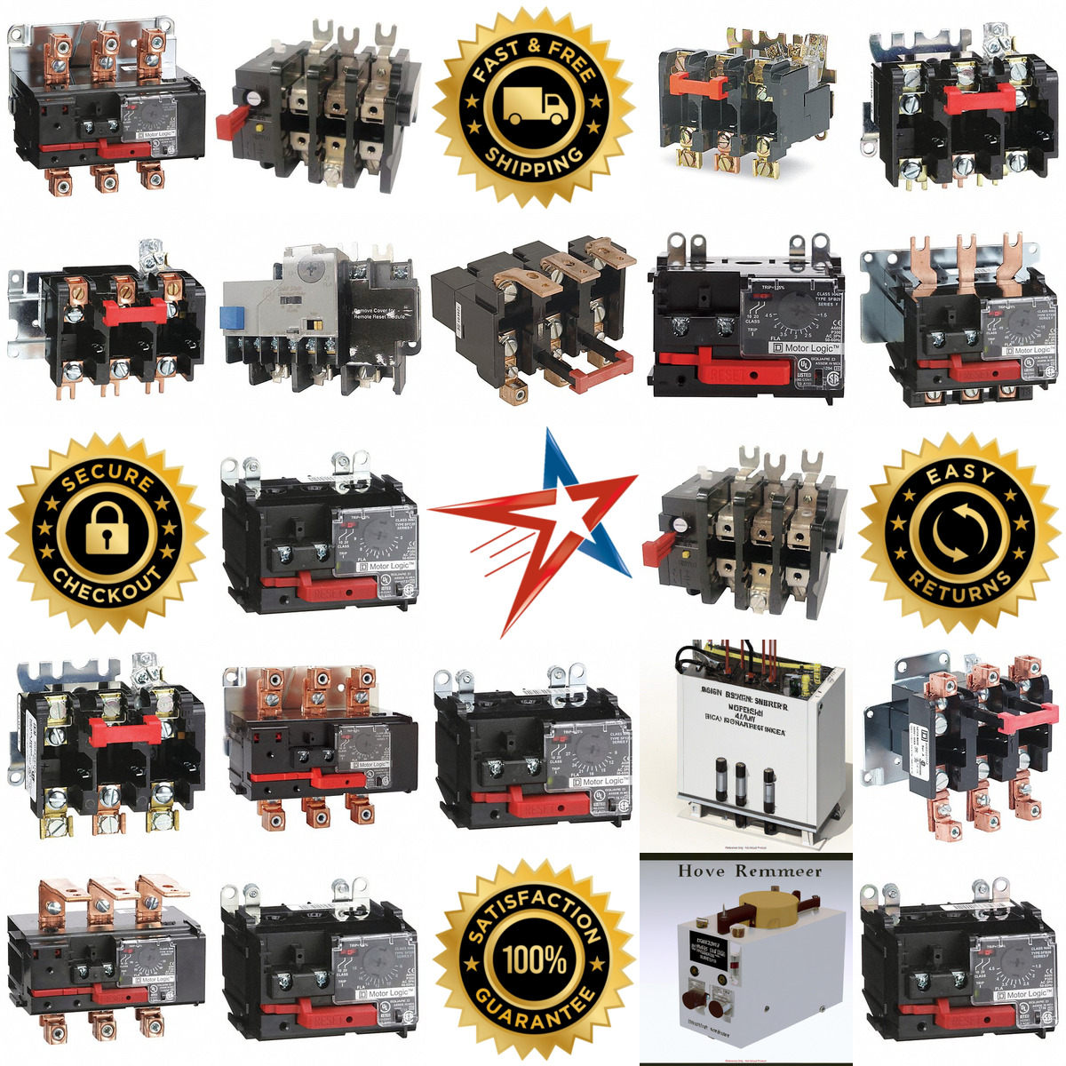 Millions of Products A selection of Nema Overload Relays products on GoVets