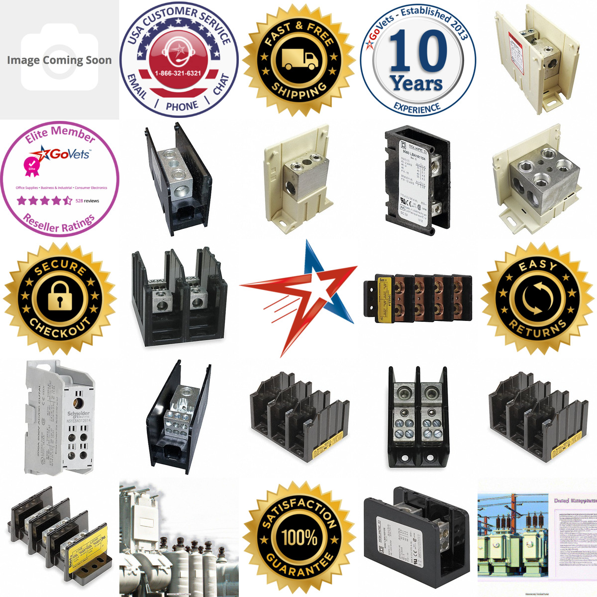 Millions of Products A selection of Power Distribution Blocks products on GoVets