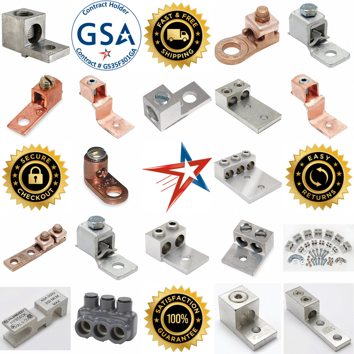 Millions of Products A selection of Mechanical Connectors products on GoVets