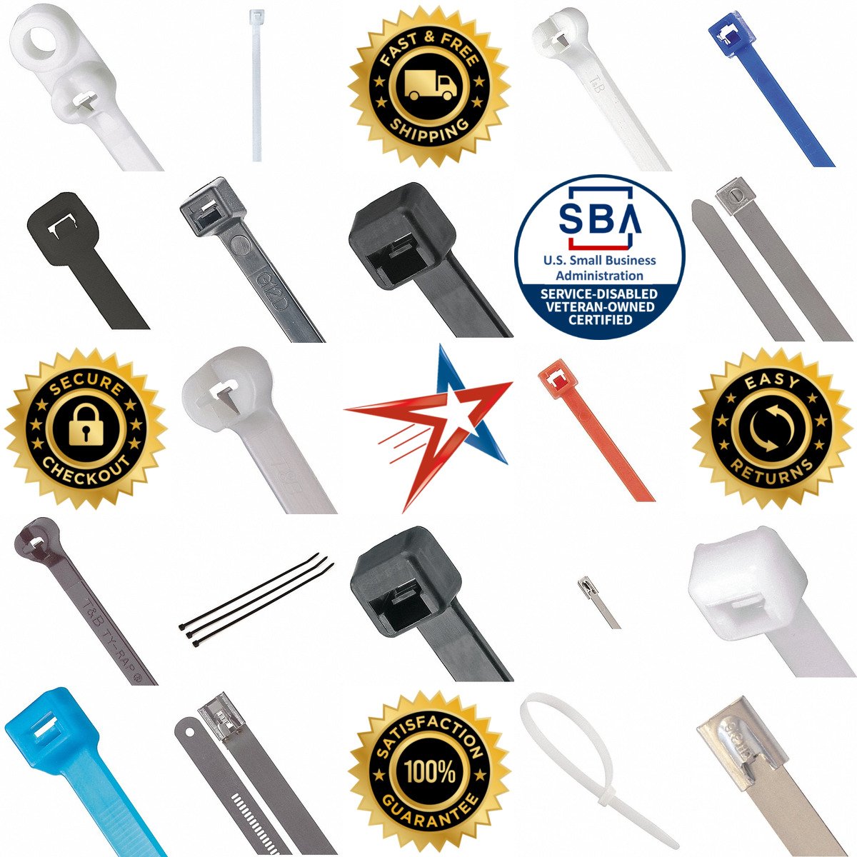 Millions of Products A selection of Cable Ties products on GoVets