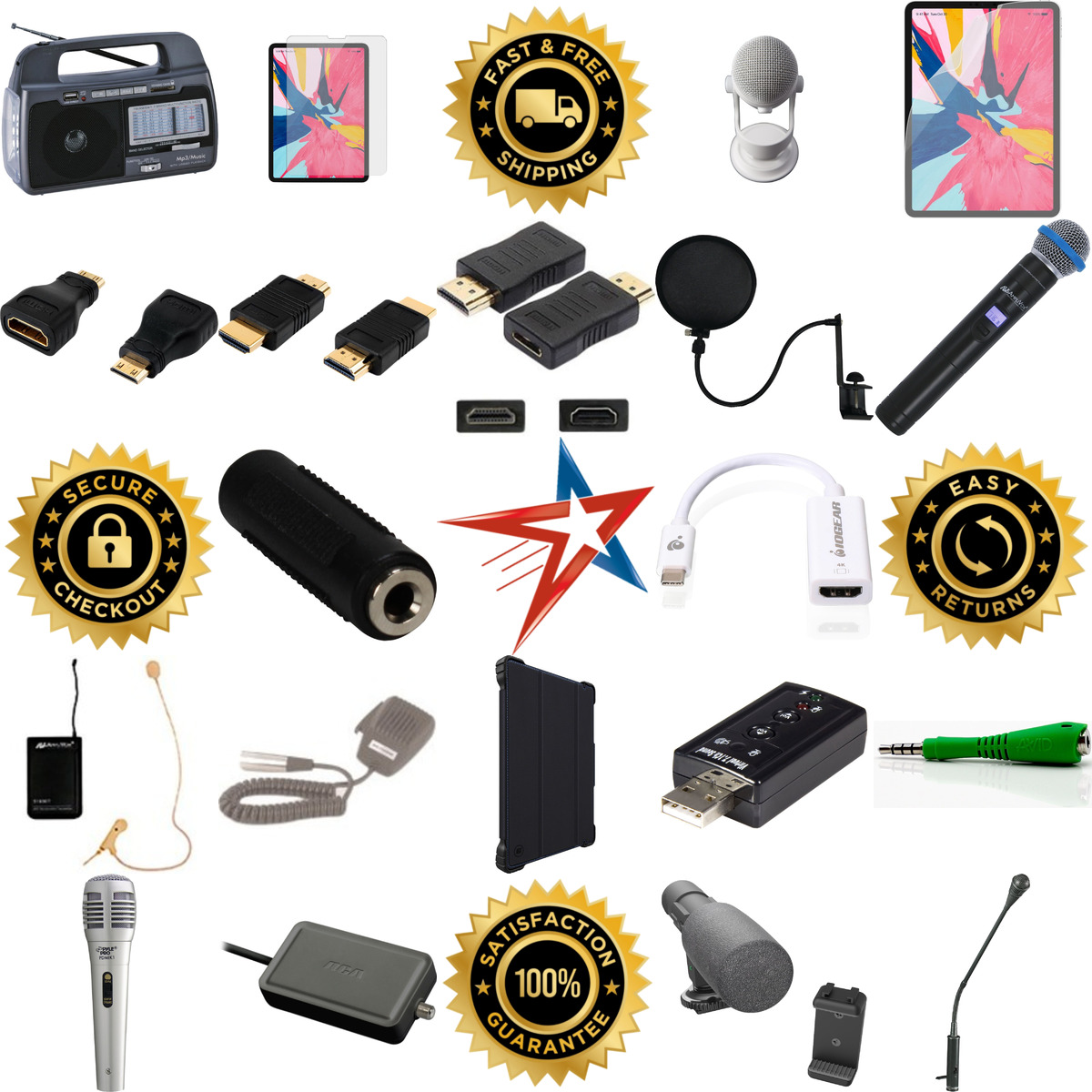 Millions of Products A selection of Audio Accessories products on GoVets
