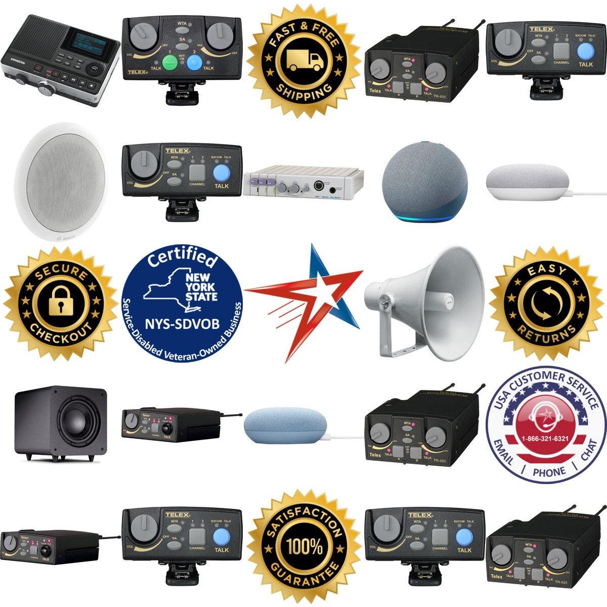 Millions of Products A selection of Home Audio products on GoVets