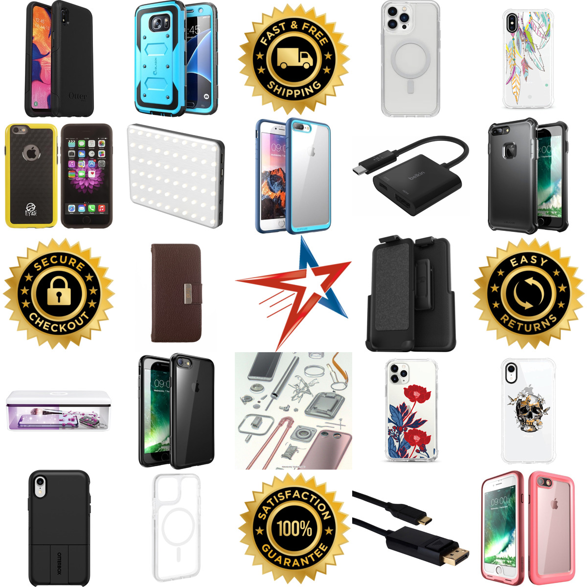 Millions of Products A selection of Cell Phone Accessories products on GoVets