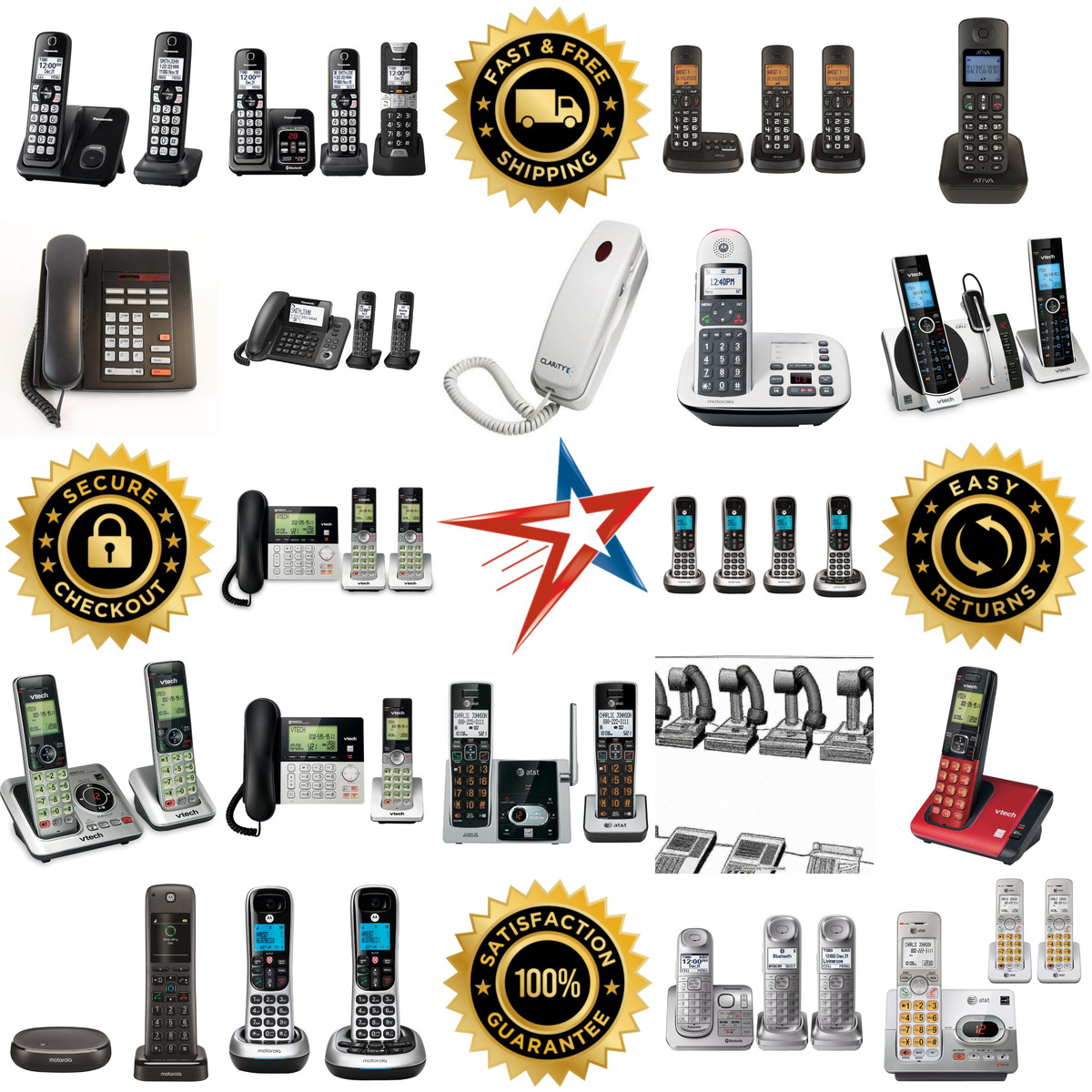 Millions of Products A selection of Single Line Phones products on GoVets