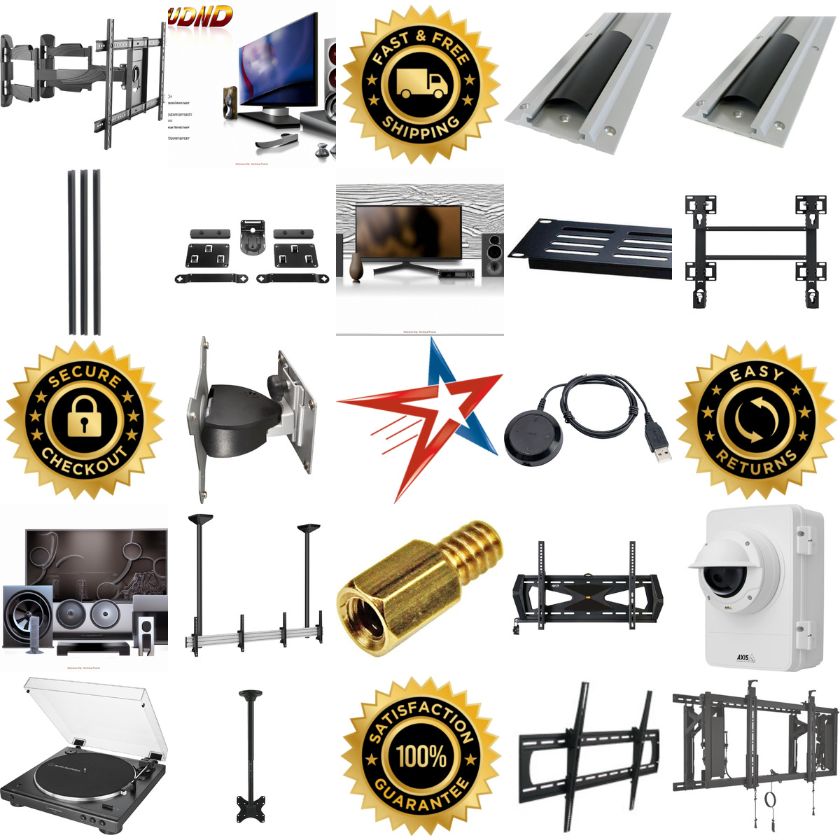 Millions of Products A selection of tv and Home Theater Accessories products on GoVets